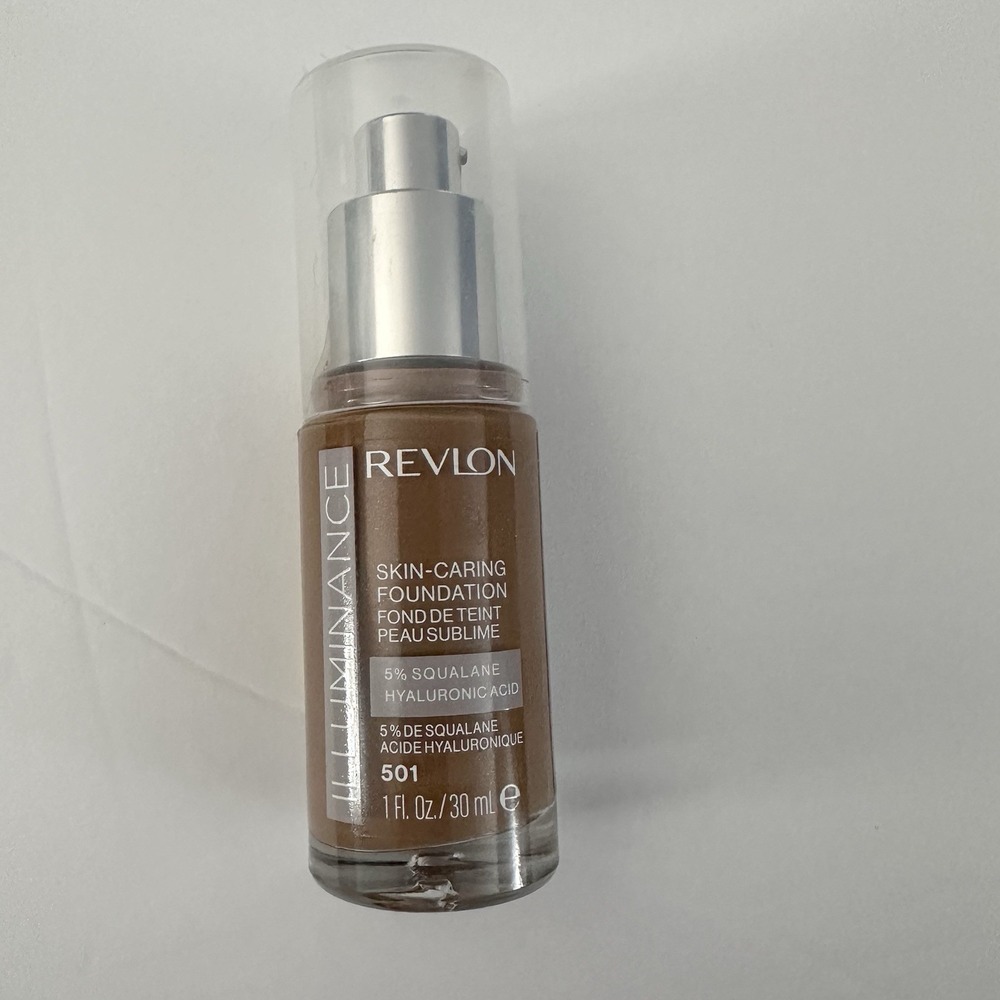 Revlon Illuminance Skin Caring Foundation 501, 1 fl oz New - Picture 1 of 2